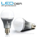 7W Housing types led light bulb die casting aluminum